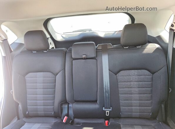 2FMPK4J98JBC00116 2018 FORD EDGE Black Հետևի նստատեղերի տեսք