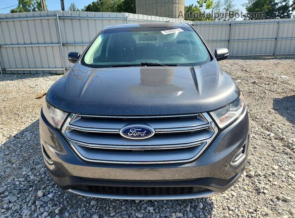 2FMPK4J98JBC00116 2018 FORD EDGE Black Դիմացի տեսք