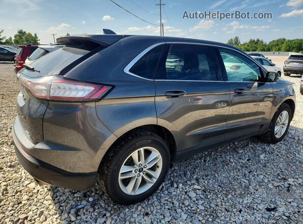 2FMPK4J98JBC00116 2018 FORD EDGE Black Հետևի աջ
