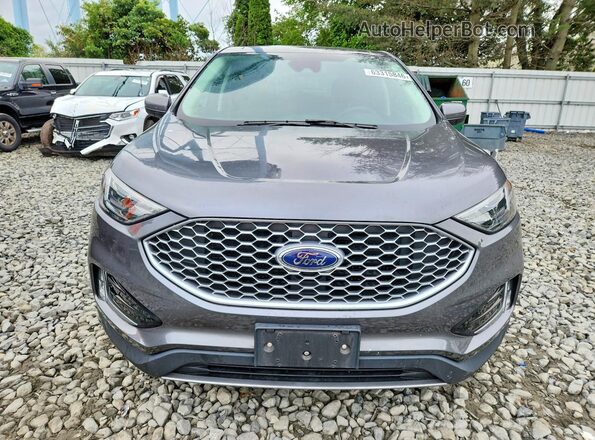2FMPK4J98RBA32750 2024 FORD EDGE Gray Front view
