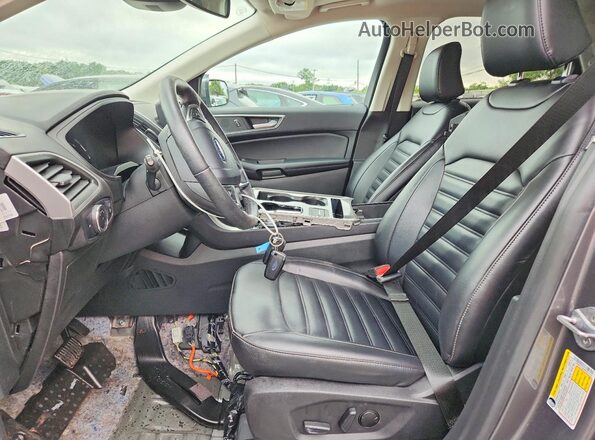 2FMPK4J98RBA32750 2024 FORD EDGE Gray Front interior view