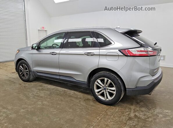 2FMPK4J99LBA73587 2020 FORD EDGE Silver Trasero izquierdo