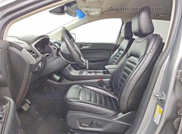 2FMPK4J99LBA73587 2020 FORD EDGE Silver Vista interior delantera