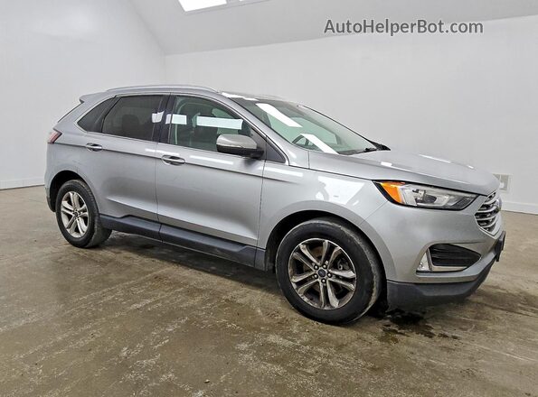 2FMPK4J99LBA73587 2020 FORD EDGE Silver Delantero derecho