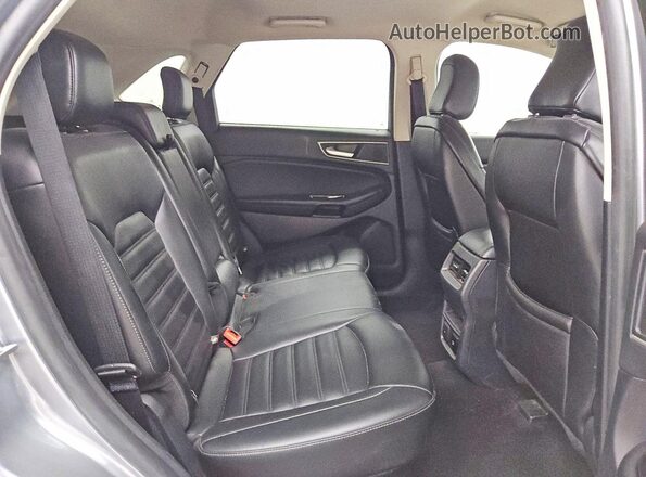 2FMPK4J99LBA73587 2020 FORD EDGE Silver Vista interior trasera