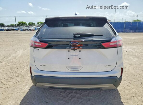 2FMPK4J99PBA15386 2023 FORD EDGE White Vista trasera
