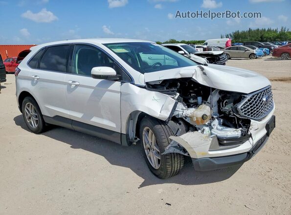 2FMPK4J99PBA15386 2023 FORD EDGE White Delantero derecho