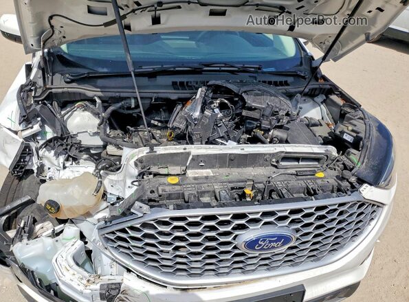 2FMPK4J99PBA15386 2023 FORD EDGE White Vista del compartimento del motor