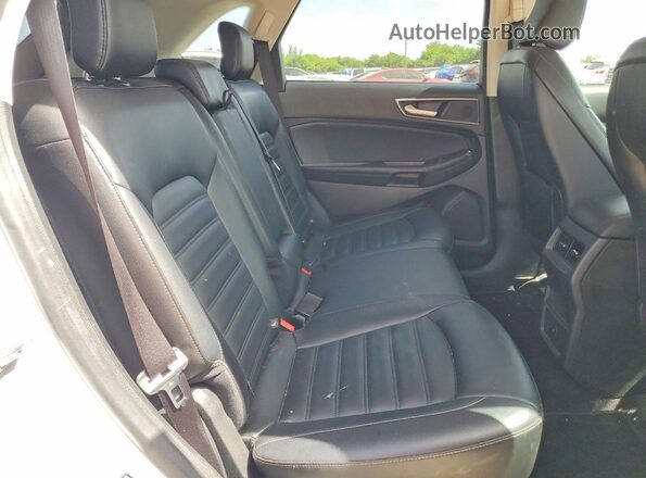 2FMPK4J99PBA15386 2023 FORD EDGE White Vista interior trasera