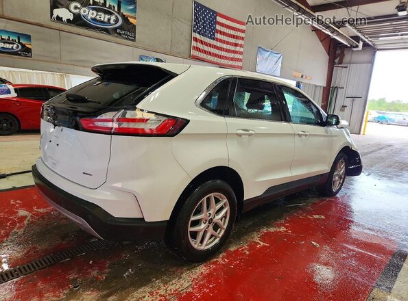 2FMPK4J99RBA99339 2024 FORD EDGE White Trasero derecho