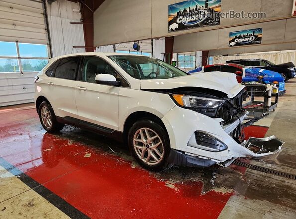 2FMPK4J99RBA99339 2024 FORD EDGE White Delantero derecho