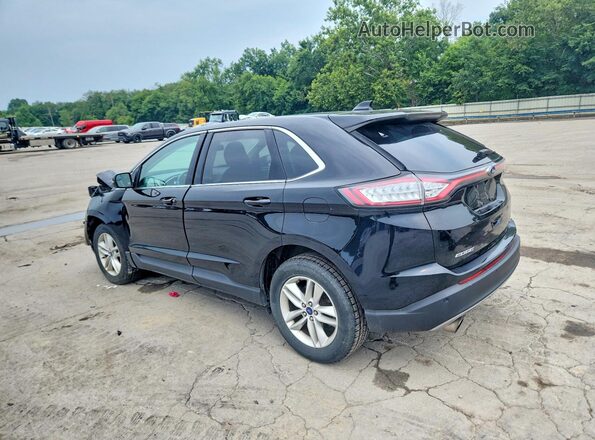 2FMPK4J9XHBC30292 2017 FORD EDGE Black Հետևի ձախ
