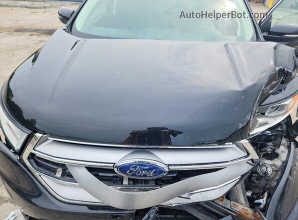 2FMPK4J9XHBC30292 2017 FORD EDGE Black Շարժիչի բաժամունքի տեսք