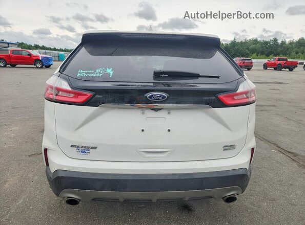 2FMPK4J9XKBC37802 2019 FORD EDGE White Вид ззаду