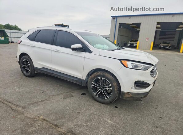 2FMPK4J9XKBC37802 2019 FORD EDGE White Передня права чверть