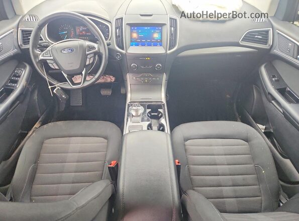 2FMPK4J9XKBC37802 2019 FORD EDGE White Вид панелі приладів