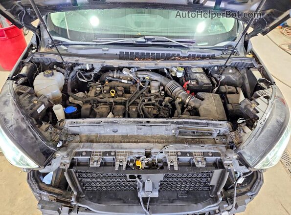 2FMPK4J9XLBA22163 2020 FORD EDGE Черный Вид задней части салона