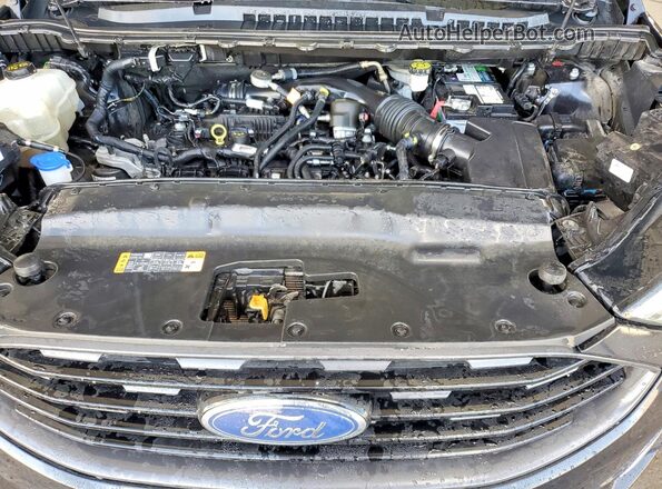 2FMPK4J9XPBA25456 2023 FORD EDGE Black ძრავის განყოფილების ხედი