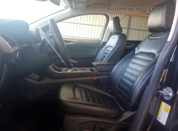2FMPK4J9XPBA25456 2023 FORD EDGE Black წინა სალონის ხედი