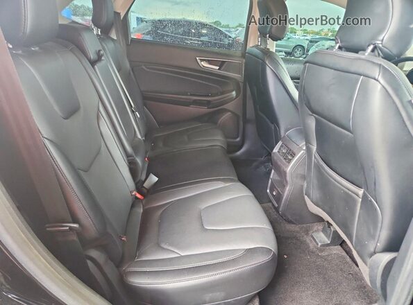2FMPK4K83JBC14463 2018 FORD EDGE Black Rear interior view