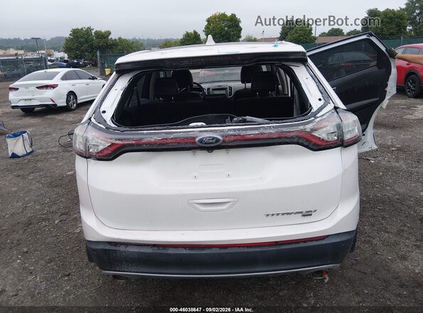 2FMPK4K8XJBB62071 2018 FORD EDGE White Դիմացի տեսք