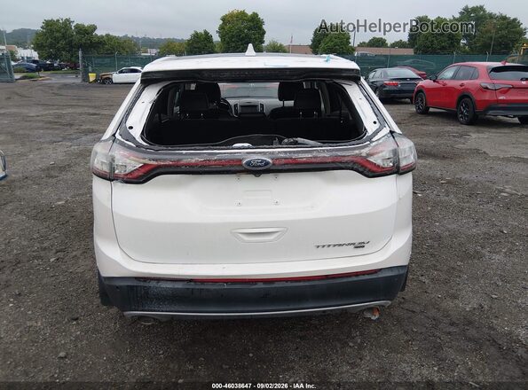 2FMPK4K8XJBB62071 2018 FORD EDGE White 