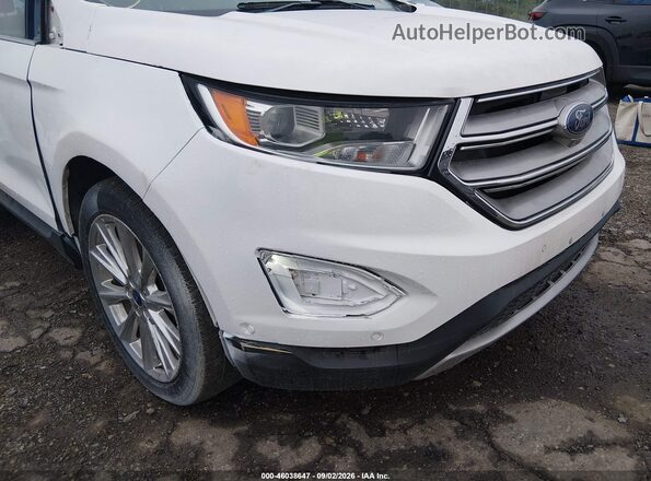 2FMPK4K8XJBB62071 2018 FORD EDGE White 