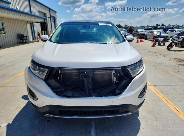 2FMPK4K90GBB10675 2016 FORD EDGE White Դիմացի տեսք