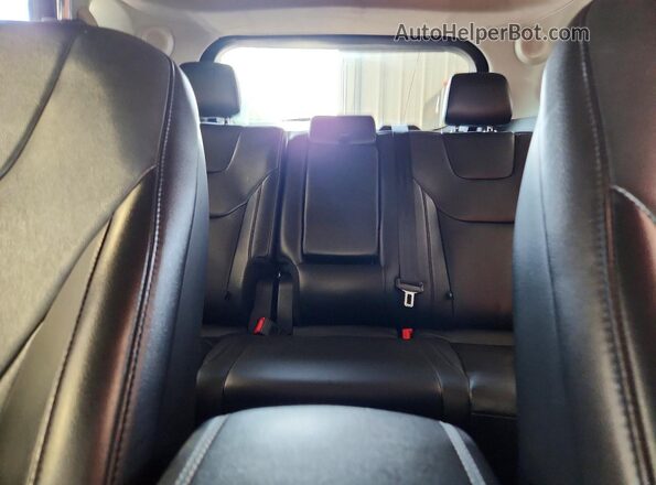 2FMPK4K90KBB88091 2019 FORD EDGE Blue Вид задніх сидінь