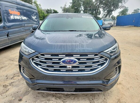 2FMPK4K90NBA79599 2022 FORD EDGE Black Vista frontal