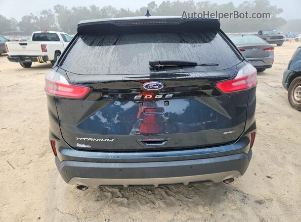 2FMPK4K90NBA79599 2022 FORD EDGE Black Vista trasera