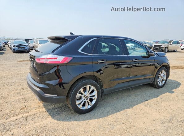 2FMPK4K91RBA37867 2024 FORD EDGE Black Tył prawy