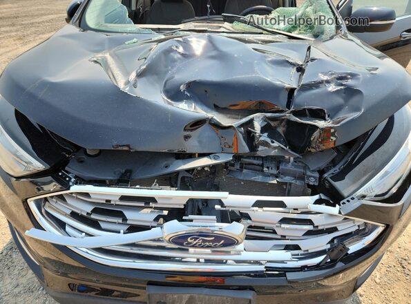 2FMPK4K91RBA37867 2024 FORD EDGE Black Widok naklejki z numerem VIN