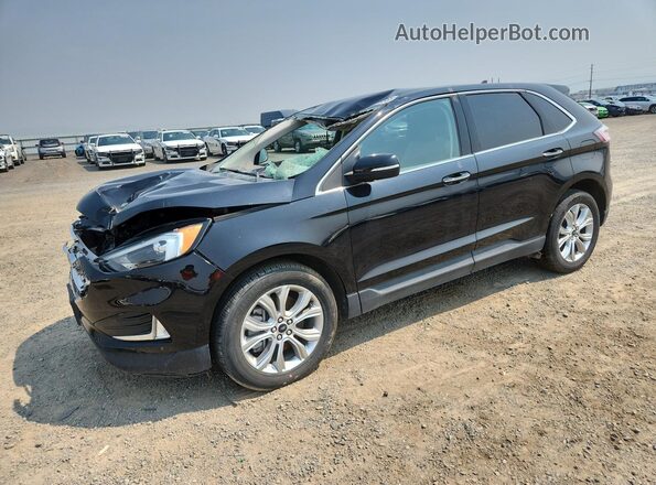 2FMPK4K91RBA37867 2024 FORD EDGE Black Widok wnętrza 360 stopni