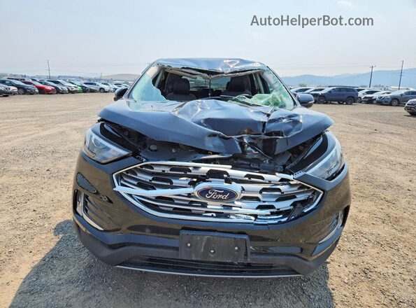 2FMPK4K91RBA37867 2024 FORD EDGE Black Widok z przodu