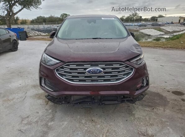 2FMPK4K92RBA82848 2024 FORD EDGE Burgundy Vista frontal