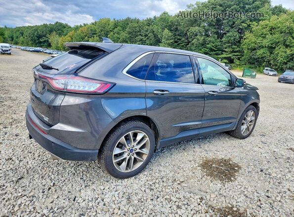 2FMPK4K93GBB55058 2016 FORD EDGE Gray Задня права чверть