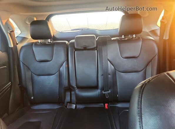 2FMPK4K93NBA55149 2022 FORD EDGE Черный Вид задних сидений