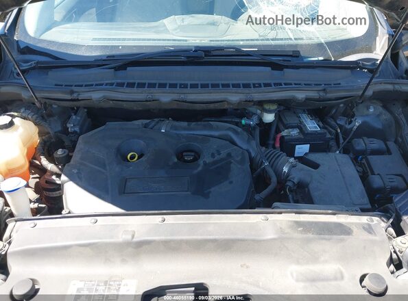 2FMPK4K94HBB52493 2017 FORD EDGE Черный Вид сзади
