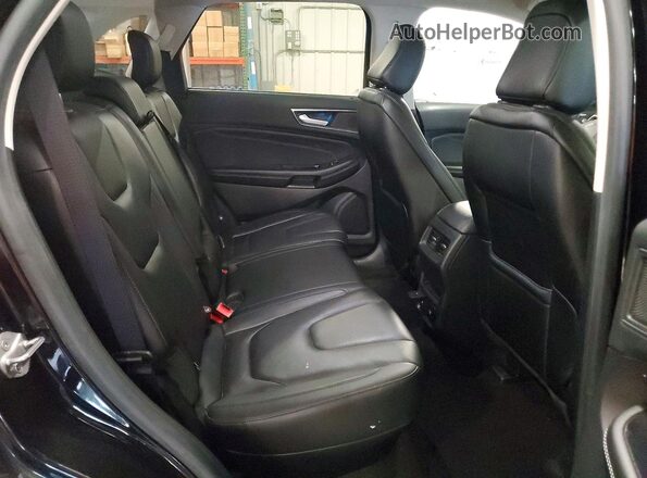 2FMPK4K94LBB45746 2020 FORD EDGE Black Widok wnętrza z tyłu