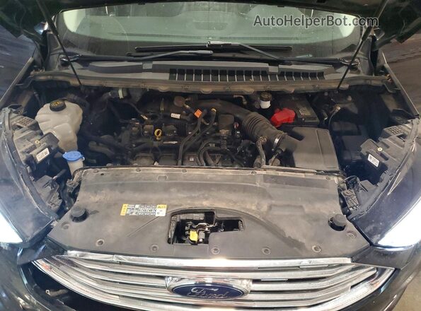 2FMPK4K94LBB45746 2020 FORD EDGE Black Widok komory silnika