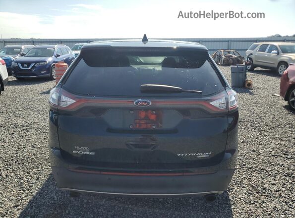 2FMPK4K95HBB69478 2017 FORD EDGE Black Widok z tyłu