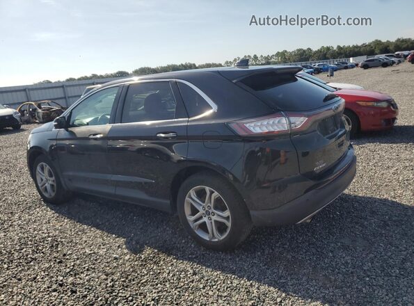 2FMPK4K95HBB69478 2017 FORD EDGE Black Tył lewy