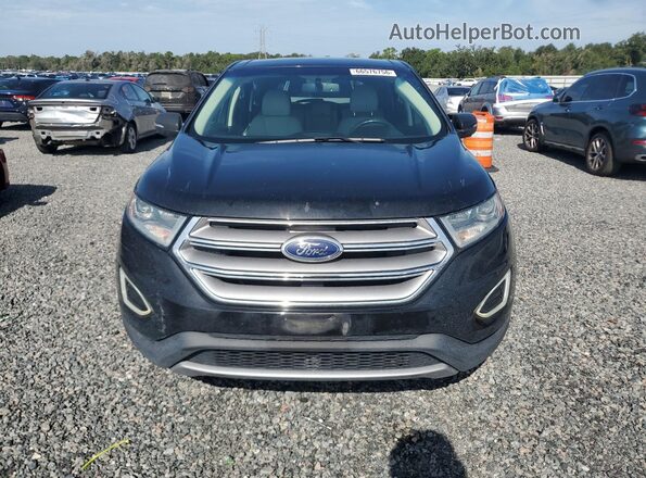 2FMPK4K95HBB69478 2017 FORD EDGE Black Widok z przodu