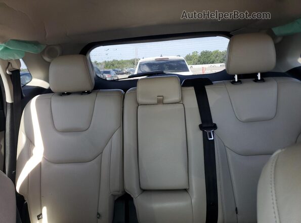 2FMPK4K95HBB69478 2017 FORD EDGE Black Widok tylnych siedzeń