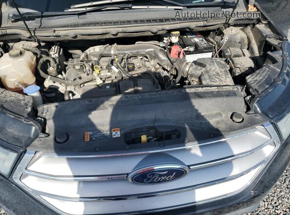 2FMPK4K95HBB69478 2017 FORD EDGE Black Widok komory silnika