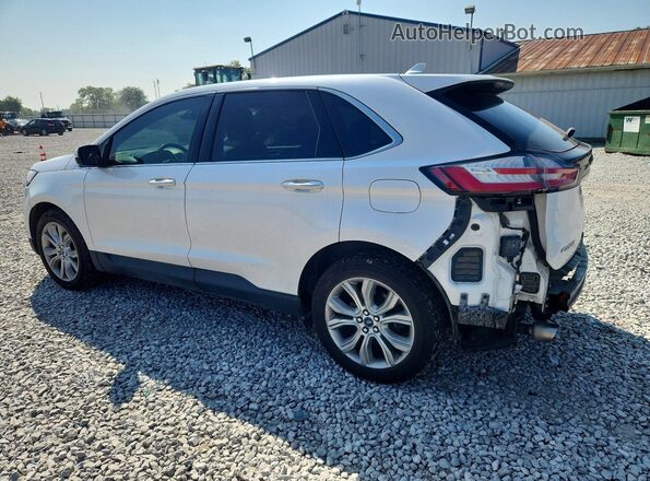 2FMPK4K95KBB05657 2019 FORD EDGE White Հետևի ձախ