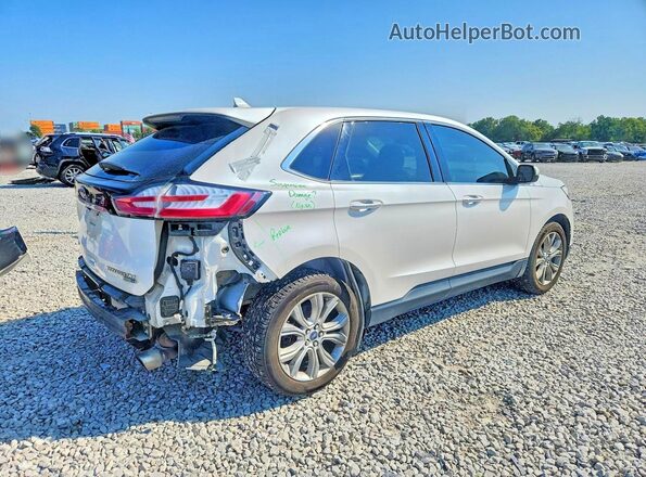 2FMPK4K95KBB05657 2019 FORD EDGE White Հետևի աջ