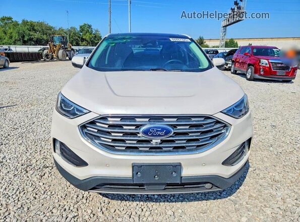 2FMPK4K95KBB05657 2019 FORD EDGE White Դիմացի տեսք