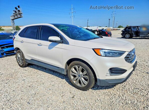 2FMPK4K95KBB05657 2019 FORD EDGE White Առջևի աջ